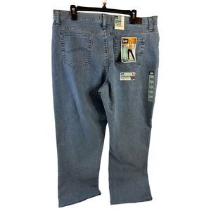 Lee's jeans women’s 18 straight‎ keg relaxed fit new